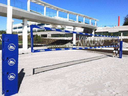 Custom Printed Volleyball Net on Netting Body