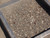 Glass, debris, rust nails, pebbles left behind (Coarse screen shown)