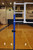Patriot pole shown above slides into above ground T-Base shown to the left.