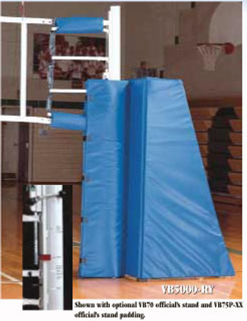 Indoor Volleyball Pole - VB60 Stationary Aluminum Volleyball Standards Only Indoor Volleyball Pole - VB60 Stationary Aluminum Volleyball Standards Only
