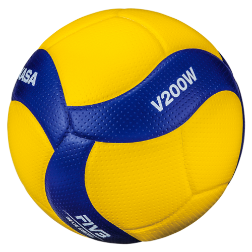 Mikasa V200W New 18 Panel Olympic Indoor Volleyball Photo angle 1 Mikasa V200W New 18 Panel Olympic Indoor Volleyball Photo angle 1